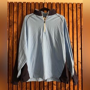 Footjoy quarter zip pullover